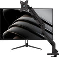 Pixio PX278 Wave 27 inch 180Hz Refresh Rate FHD 1440p Resolution Fast IPS Panel 1ms GTG Response Time Gaming Monitor and PS1S Wave Black Single Monitor Arm - Fits up to 32 inches and 19.8lbs