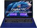 17.3' AI Laptop, AMD Ryzen AI 9 HX 370(50 Tops NPU), Radeon 890M, 16GB RAM 1TB SSD, DDR5, 144Hz, PD 100W USB-C 4.0, Copilot+ PC AI Laptop with Wi-Fi 6E for Working Business Student