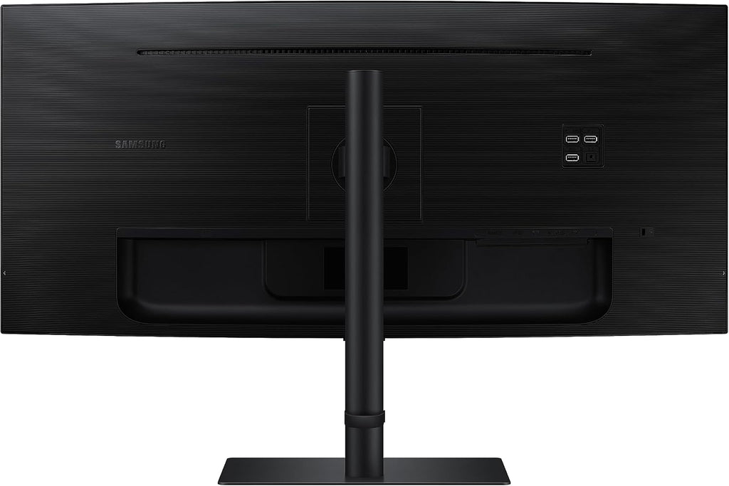 SAMSUNG 34' ViewFinity S65UA Series Ultrawide QHD Curved Monitor, HDR10, 100Hz, 350 nit, USB- C, Adjustable Stand, Intelligent Eye Care, LS34C650UANXGO, Black