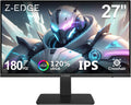 Z-Edge 27 inch 180Hz 165Hz Gaming Monitor, FHD 1080p, MPRT 1ms, IPS Monitor Gaming, 300nits, 16.7M Colors, 120% sRGB, UG27F Frameless Bezel, DP x1, HDMI x1