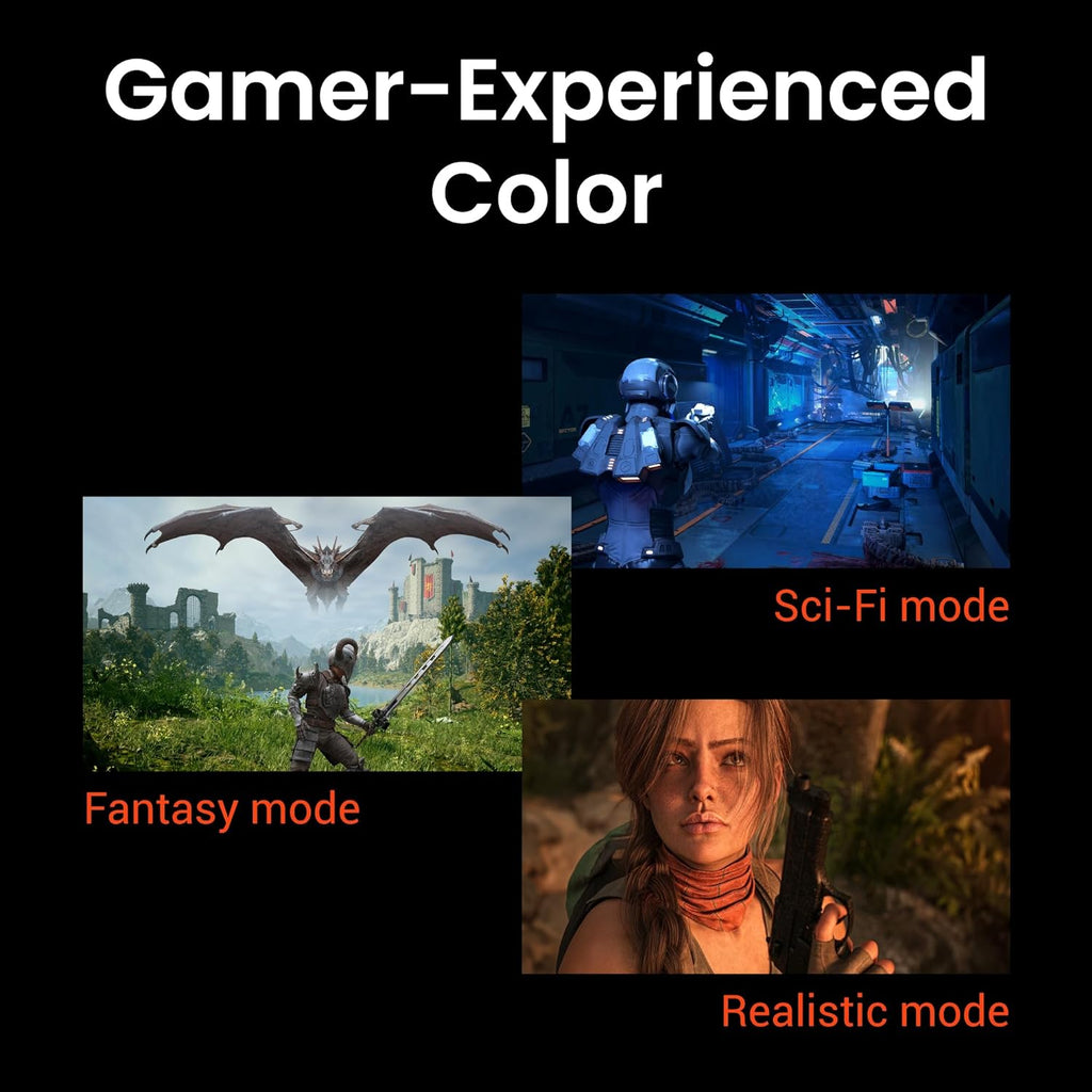 BenQ MOBIUZ EX321UX 32' 1152-zone Mini LED 4K eARC 144Hz 1ms DP2.1 Gaming Monitor, USB-C DisplayHDR 1000 Freesync Premium Pro KVM, Pixsoul Engine (Renewed)