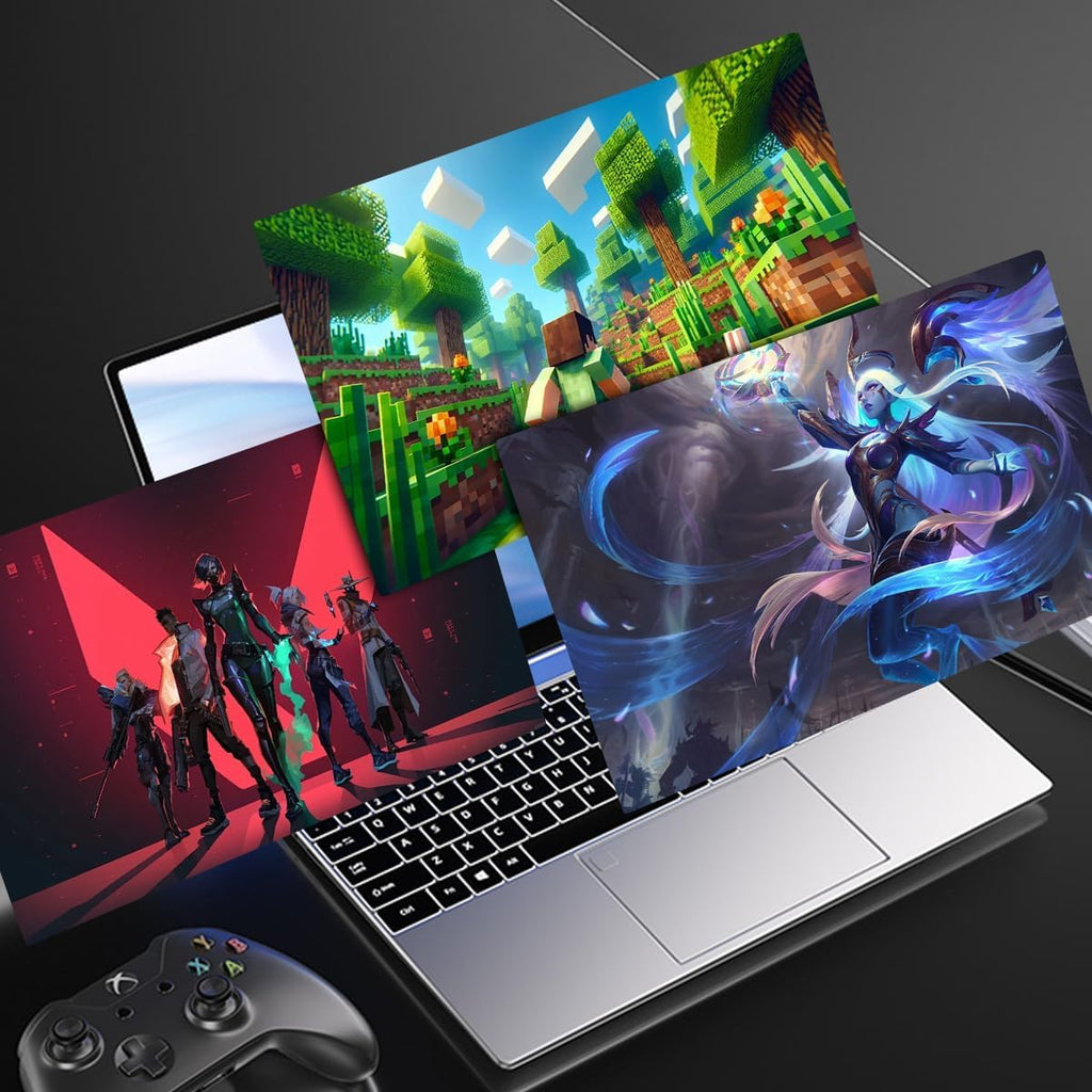 Gaming Laptop 15.6' FHD, Intel N95, 512GB SSD, 16GB DDR4 RAM, 6000mAh Battery,Backlit Keyboard, Fingerprint Unlock, Windows 11 Laptop Computer for Work & Entertainment