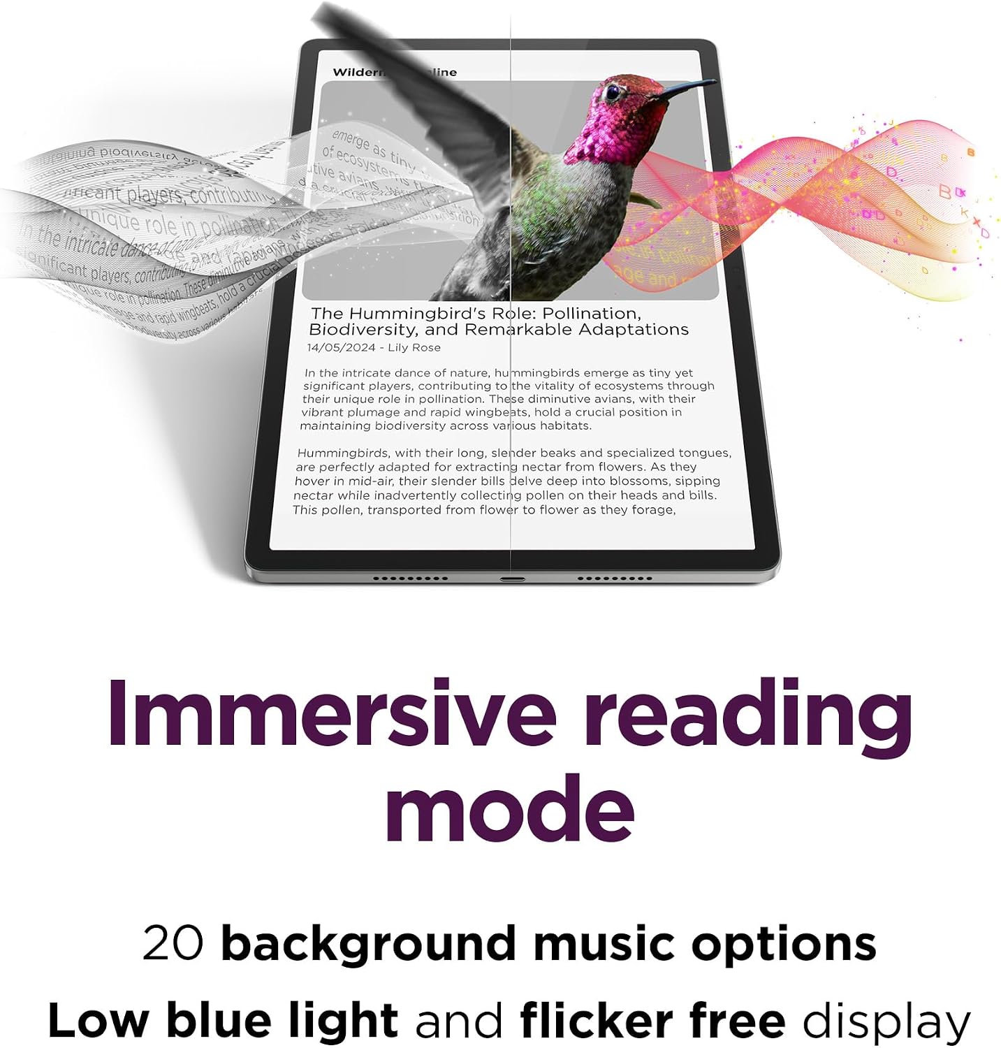 Lenovo Idea Tab Pro with Google Gemini - Student Tablet - 12.7' 3K LCD Display - 8 GB Memory - 128 GB Storage - MediaTek Dimensity 8300 - Includes Pen and Folio Case