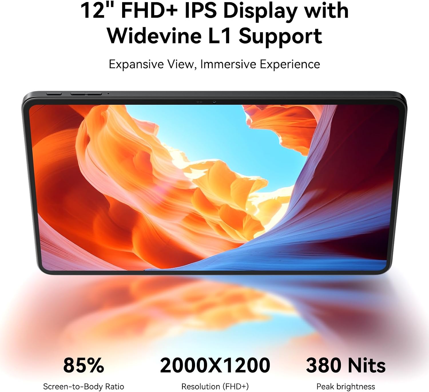 Blackview Android Tablet with Keyboard and Mouse,12 inch Large Tablet, Computer Tablets with Gemini AI,Pen,24GB+128GB/2TB, 2K FHD+ Display, 9000mAh/18W, Widevine L1, 5G WiFi, GPS