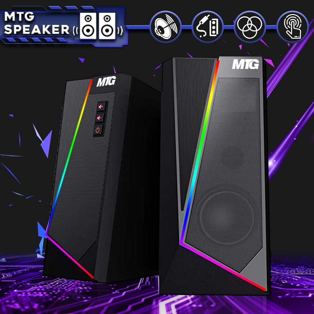 TechMagnet Gaming Desktop PC, Intel i5 4th Gen, Zeus Pro 4, GT 1030 2GB DDR5, 8GB RAM ARGB, 256GB SSD, 27 Inch 75hz Monitor, RGB Kit, Windows 11 (Renewed)