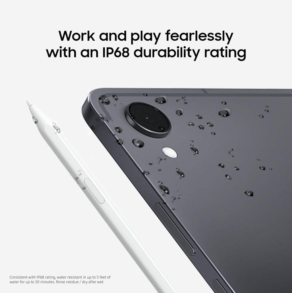 Samsung Galaxy Tab S11 256GB WiFi Android Tablet, Dynamic AMOLED 2X Display, 3nm MediaTek Processor, Galaxy AI, IP68, High Performance, Premium 11' AMOLED Screen, Slim, Portable Design, Gray