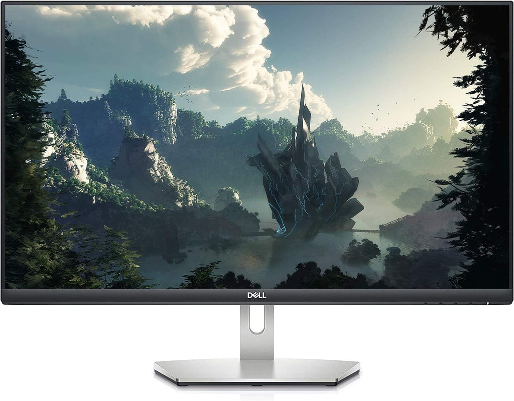 Dell 27-inch QHD 1440p (2560 x 1440) IPS Ultra-Thin Bezel Monitor, 75Hz Refresh Rate, ADM FreeSync, HDMI, DisplayPorts, Built in Speakers, VESA Certified, Sliver