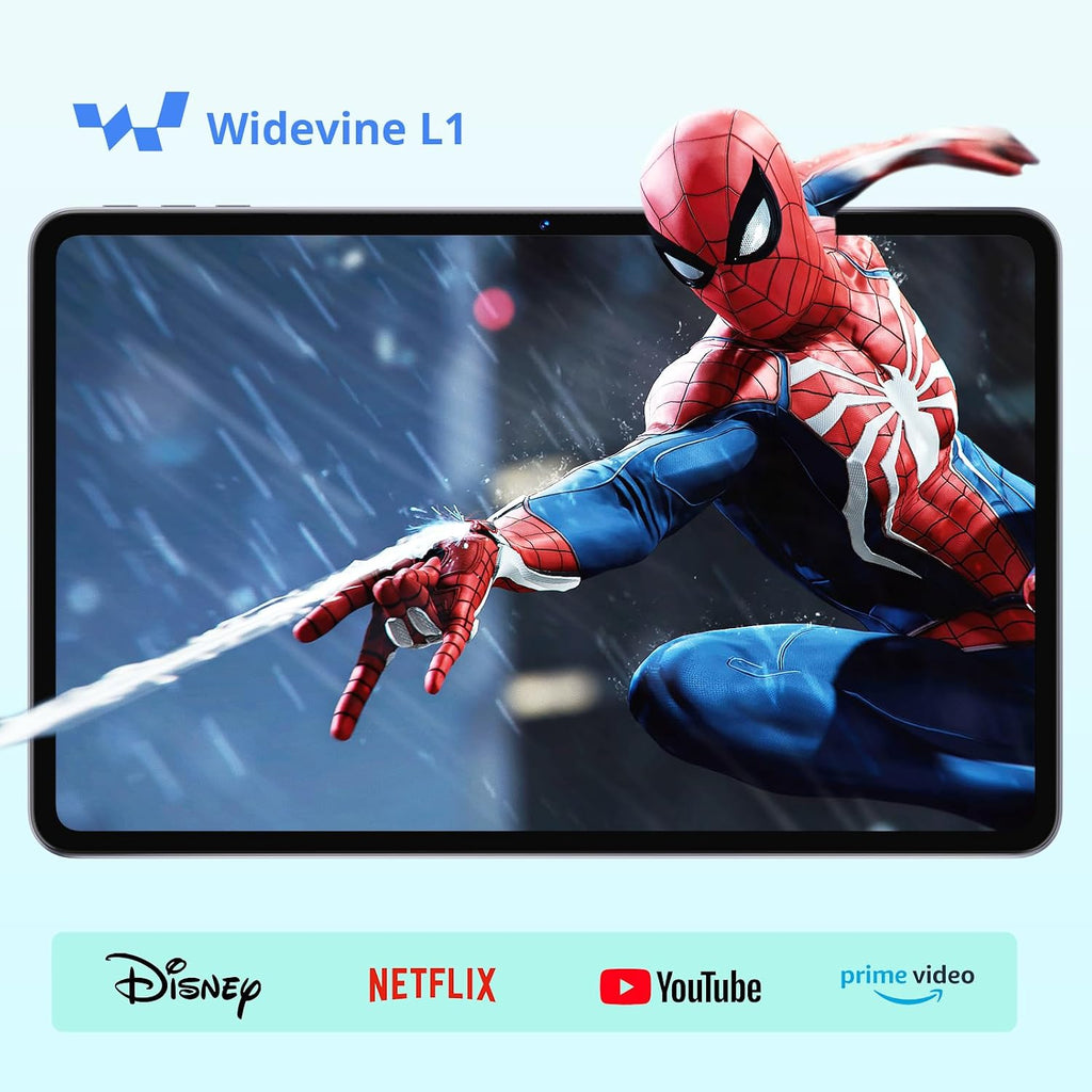 Android Tablet 12 Inch with 𝟑𝟎𝐆𝐁 𝐑𝐀𝐌 𝟏𝟐𝟖𝐆𝐁 𝐑𝐎𝐌, Octa-Core Processor, 2000 * 1200 FHD IPS Touch Screen, 5MP+13MP Dual Camera, 8800mAh Battery, 2K Android 16 Tablet, 2.4G/5G WiFi, BT 5.0