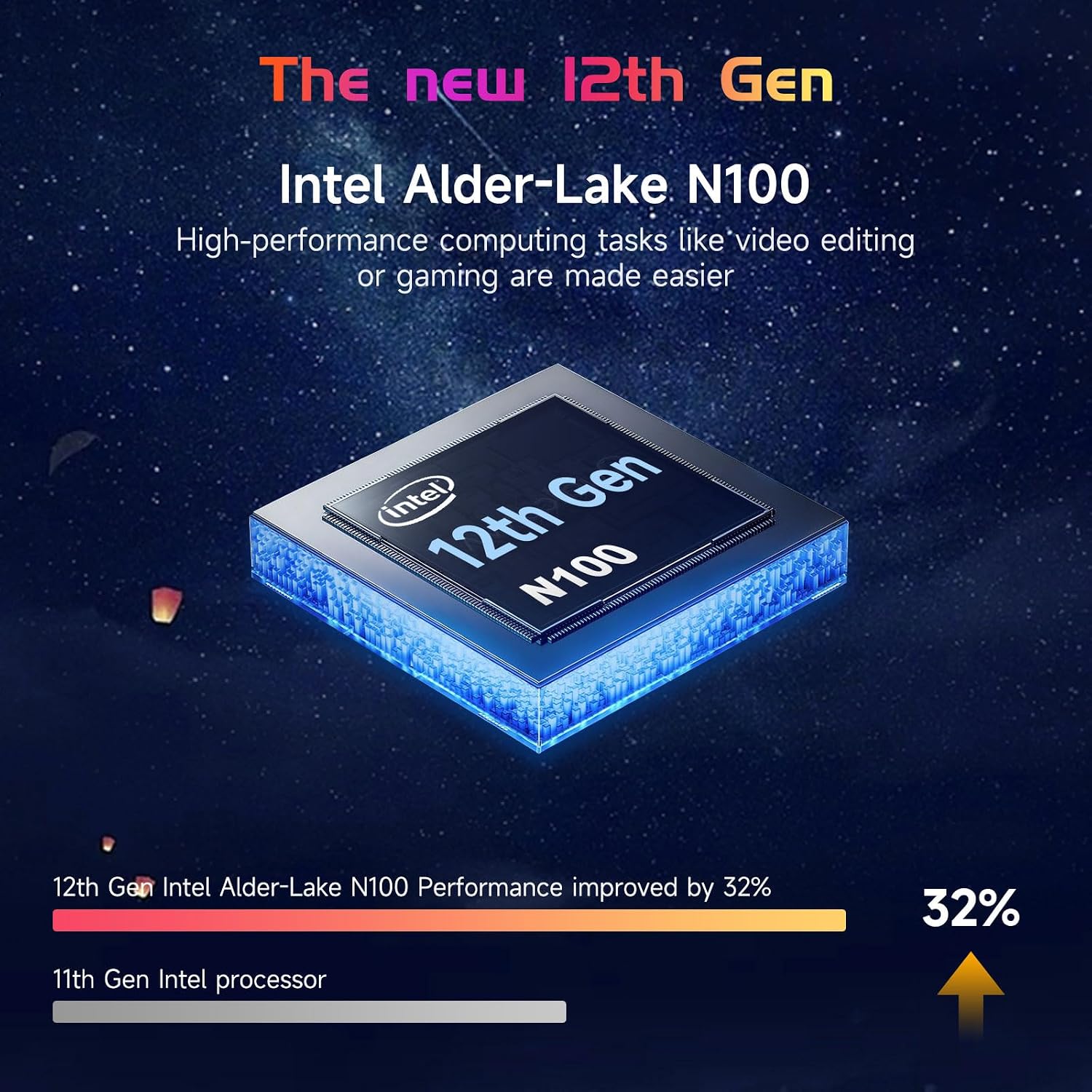 NIMO-Laptop 15.6 Student-Laptop, Intel 12th Generation Processors, 8GB RAM 256GB SSD, Backlit Keyboard Fingerprint FHD Laptop Wi-Fi 6 Windows 11 Laptop for School Home Travel