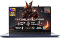 15.6' IPS FHD-Gaming-Laptop, AMD Ryzen 7 8745HS 16GB DDR5 RAM 1TB SSD (8C/16T, up to 4.9GHz) Radeon 780M Graphics Business Computer with 100W Type-C Backlit Keyboard, Fingerprint USB-C 4.0