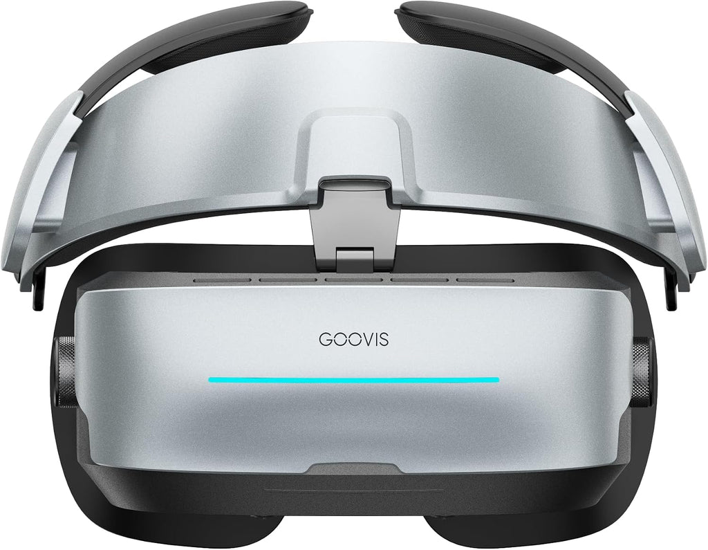 GOOVIS G3 Max XR Head Mounted Display – 1000'' QHD 2.5K 120Hz Micro-OLED Display, Blu-ray 3D Portable Theater, Compatible with iPhone 16/Android/PC/Handhelds/PS5/Blu-ray Players and More