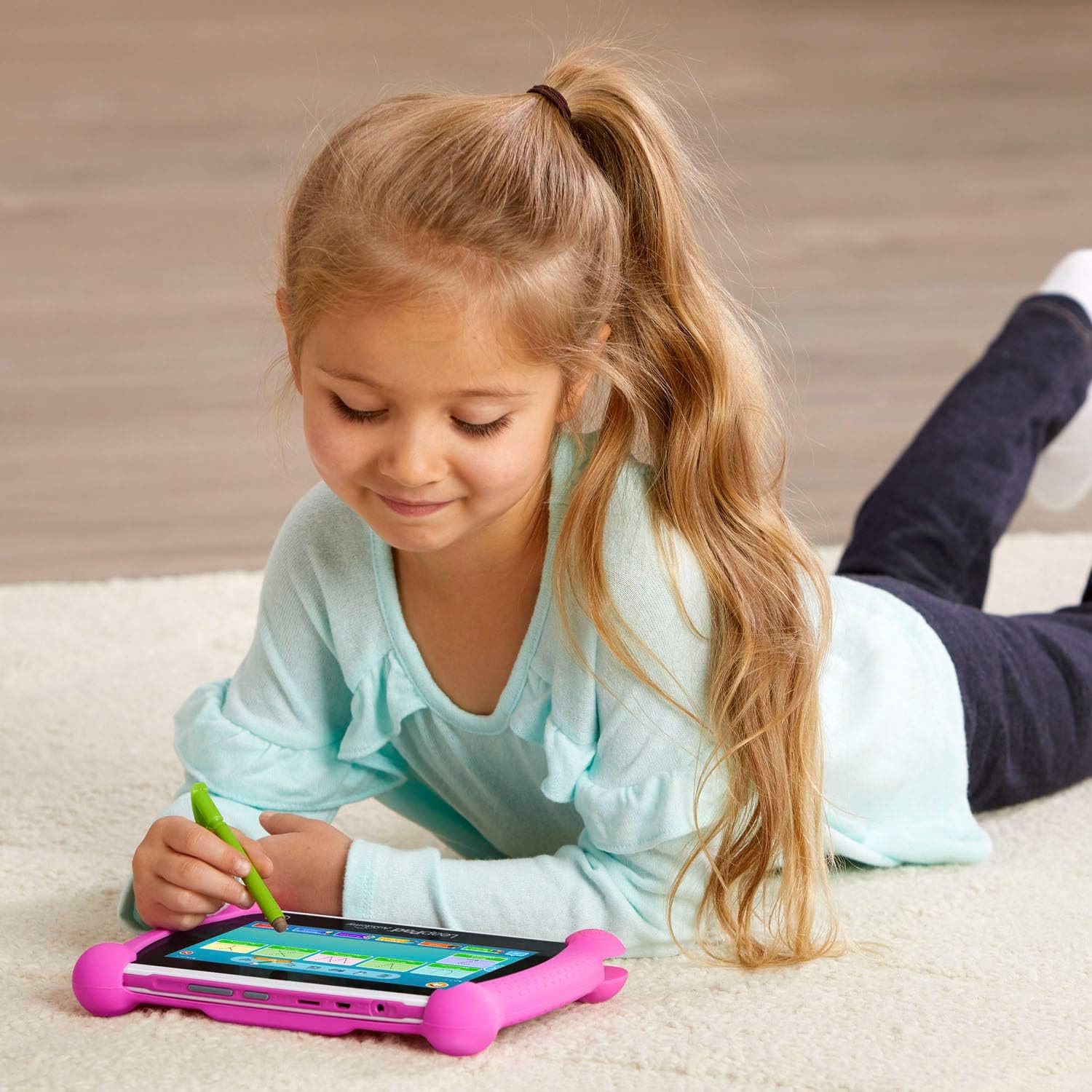 LeapFrog LeapPad Academy Kids' Learning Tablet, Pink