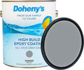 Doheny's Pro-Grade High Build Self-Priming Epoxy Swimming Pool Paint | Formulated for Excellent Stain, Chemical, and Abrasion Resistance | VOC Compliant (Gray Oasis)