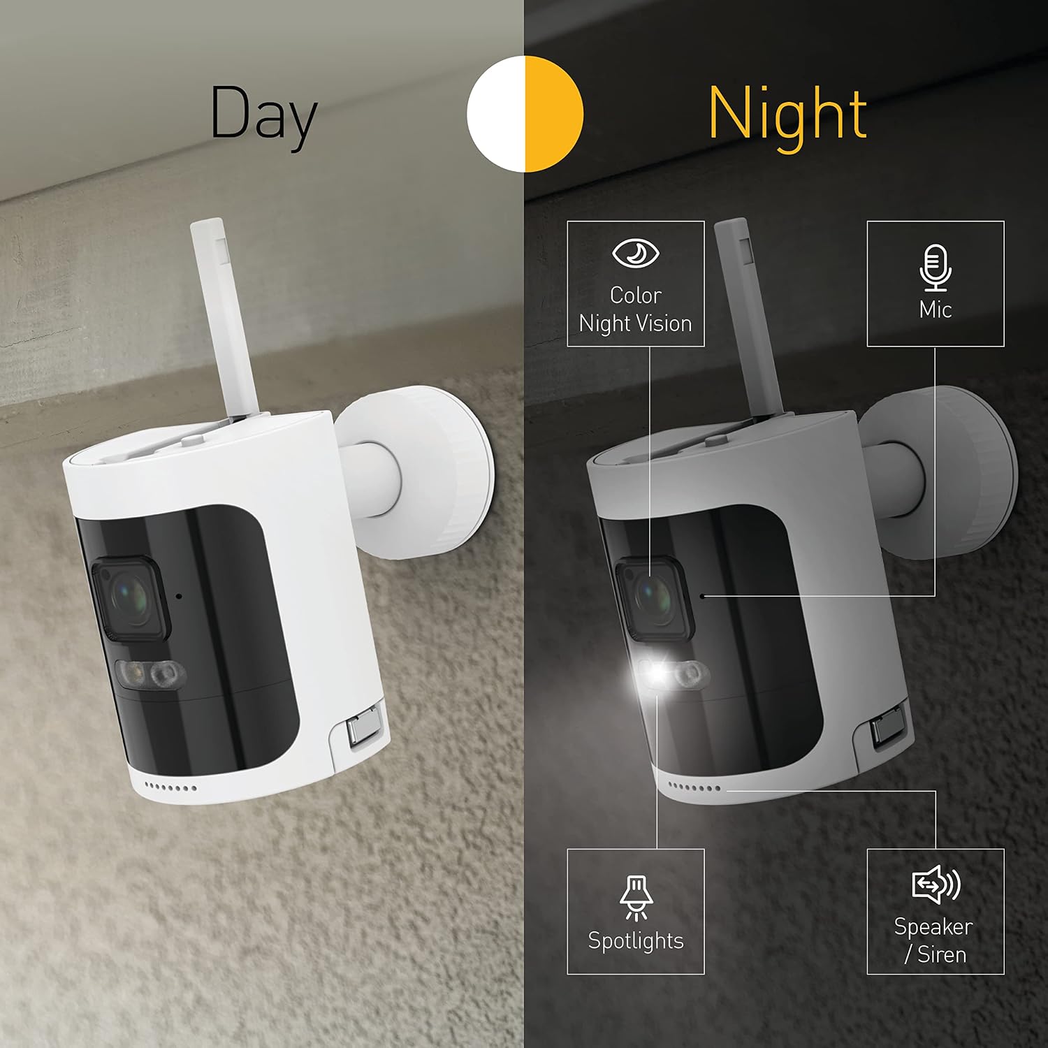 Swann AllSecure650™ Wi-Fi Security Camera System with 1 TB HDD, 4 Camera 8 Channel, 2K HD NVR Home Security Cameras Wireless Outdoor Indoor, Night Vision Surveillance Camera, Heat and Motion Detection