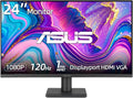 ASUS TUF 24' IPS Monitor, Full HD(1920x 1080), LED Display, 120Hz, 1ms, Adaptive-Sync, 99% sRGB, Anti-Glare M, VESA Mountable, Speakers, DisplayPort, HDMI, VGA, Ajustable Stand