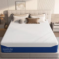 Full Mattress, 12 Inch Green Tea Gel Memory Foam Mattress Full, Cooling Gel Infused Mattress for Pressure Relief, Bed in a Box CertiPUR-US Certified & Fiberglass Free, Washable Cover