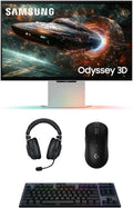 Samsung LS27FG900XNXZA G90XF 27' Odyssey 3D 4K 165Hz Gaming Monitor with PRO-X-2-LIGHTSPEED Headset, G915 Keyboard, and PRO-X-2-SUPERLIGHT Mouse (2025)
