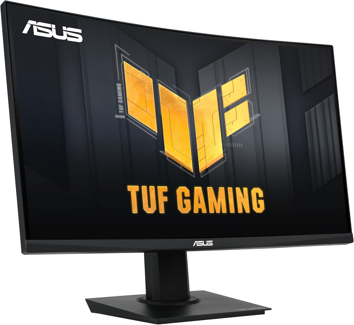 ASUS TUF Gaming 24' (23.6 inch viewable) Curved Monitor (VG24VQER) – FHD, 180Hz, 1ms, DCI-P3 90%, Extreme Low Motion Blur Sync, FreeSync, Shadow Boost, Eye Care, DisplayWidget Center, 3yr Warranty