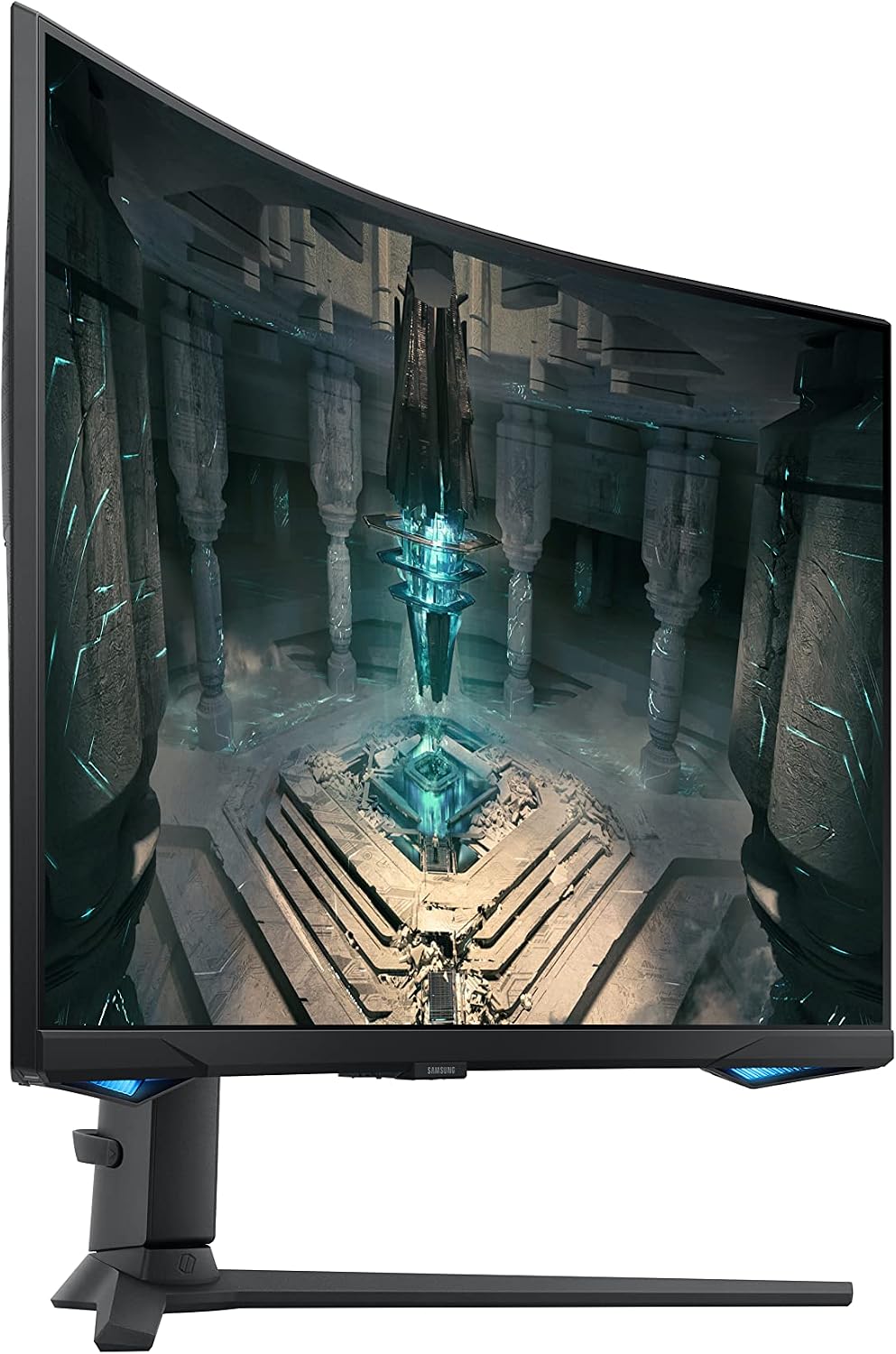 Samsung 32' Odyssey G65B QHD 240Hz 1ms (GTG) HDR 600 Gaming Hub 1000R Curved Gaming Monitor,Black (Renewed)
