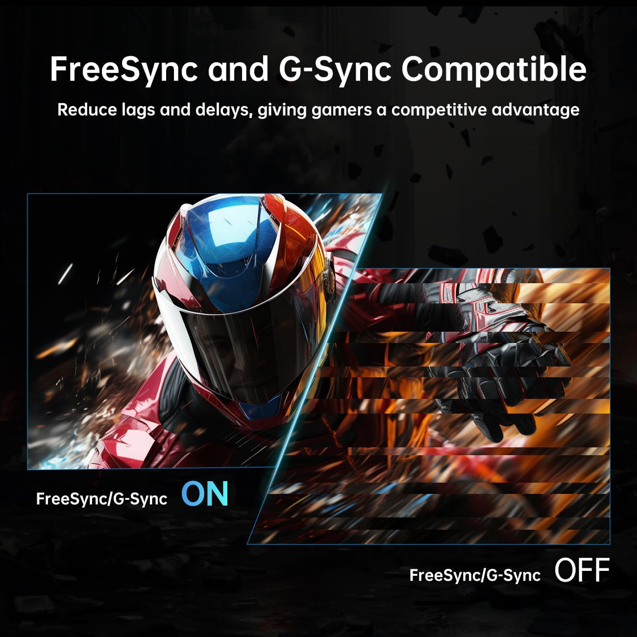 KTC 27 Inch 240Hz Gaming Monitor, FHD 1920x1080 IPS Monitor, G-Sync/FreeSync Compatible, HDR10, DisplayPort, HDMI, VESA Mountable, Pivot Height Tilt Adjustable, H27E22F