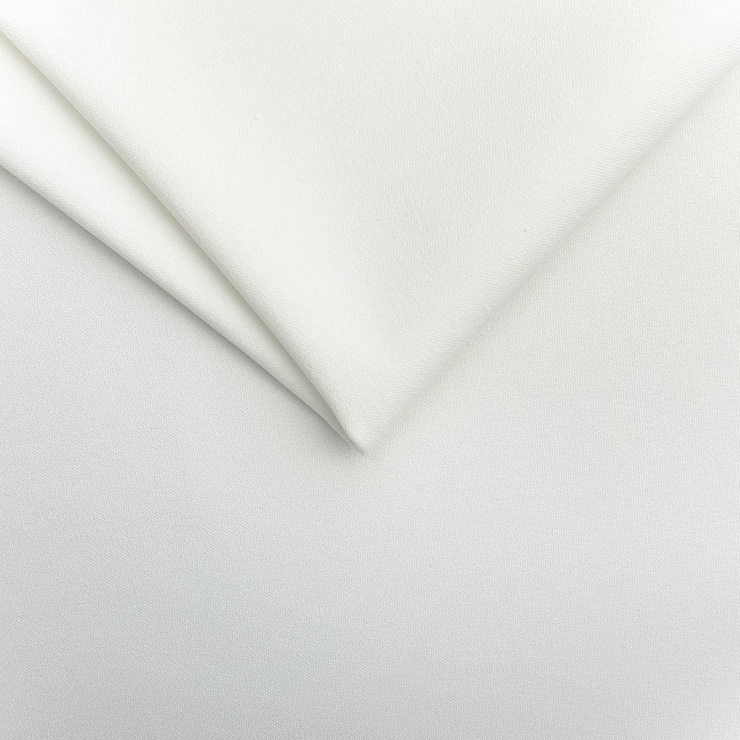 MASTERS OF COVERS Ektorp Armchair Cover for The IKEA Ektorp Chair Slipcover Replacement (Cool White)-Not Fit for Uppland Series Sofa (Armchair Cover Only!)