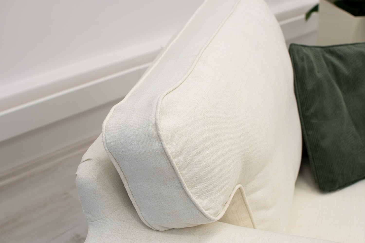 Ektorp Chair Cover Replacement for IKEA Ektorp Armchair Cover, Ektorp Chair Slipcover, Ektorp Cover Only!(Daily Off White)