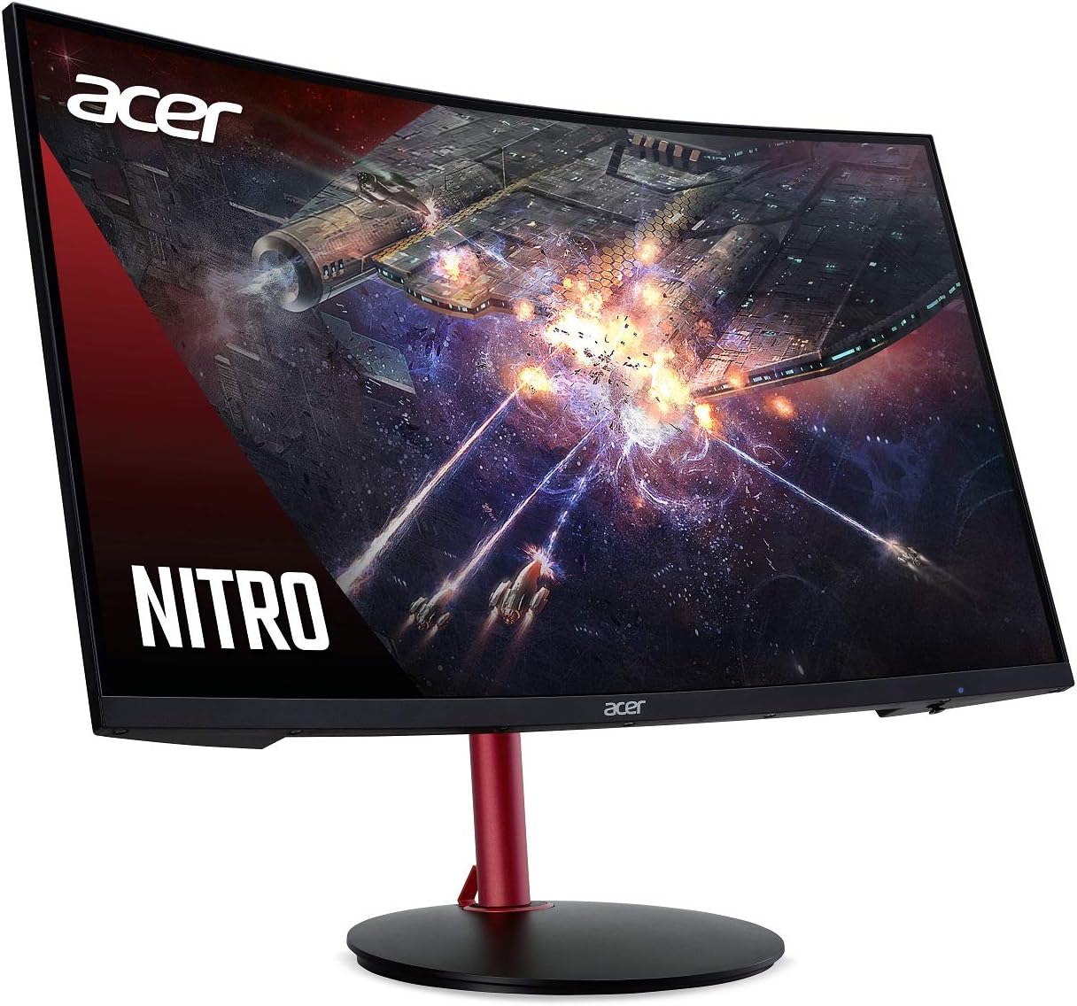 acer Nitro XZ272 Pbmiiphx 27' 1500R Curved Zero Frame Full HD (1920 x 1080) Gaming Monitor with AMD Radeon FreeSync Technology, 165Hz, VESA Certified DisplayHDR 400, (Display Port & 2 x HDMI Ports)