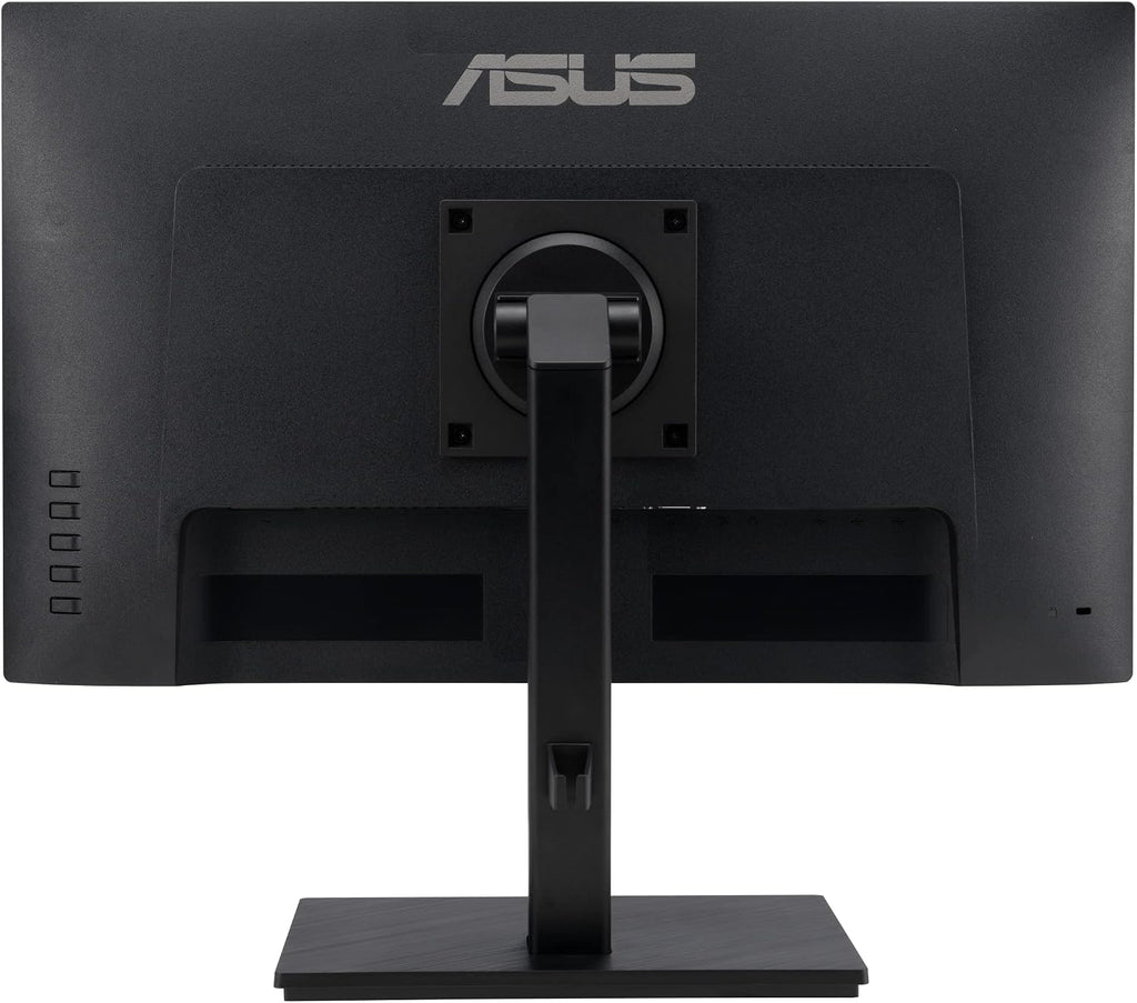 ASUS 24' 1080P Monitor (VA24EQSB) - Full HD, IPS, 75Hz, Built-in Speakers, Eye Care, Low Blue Light, Flicker Free, VESA Mountable, Height Adjustment, Frameless, DisplayPort, HDMI, VGA, USB Hub,Black
