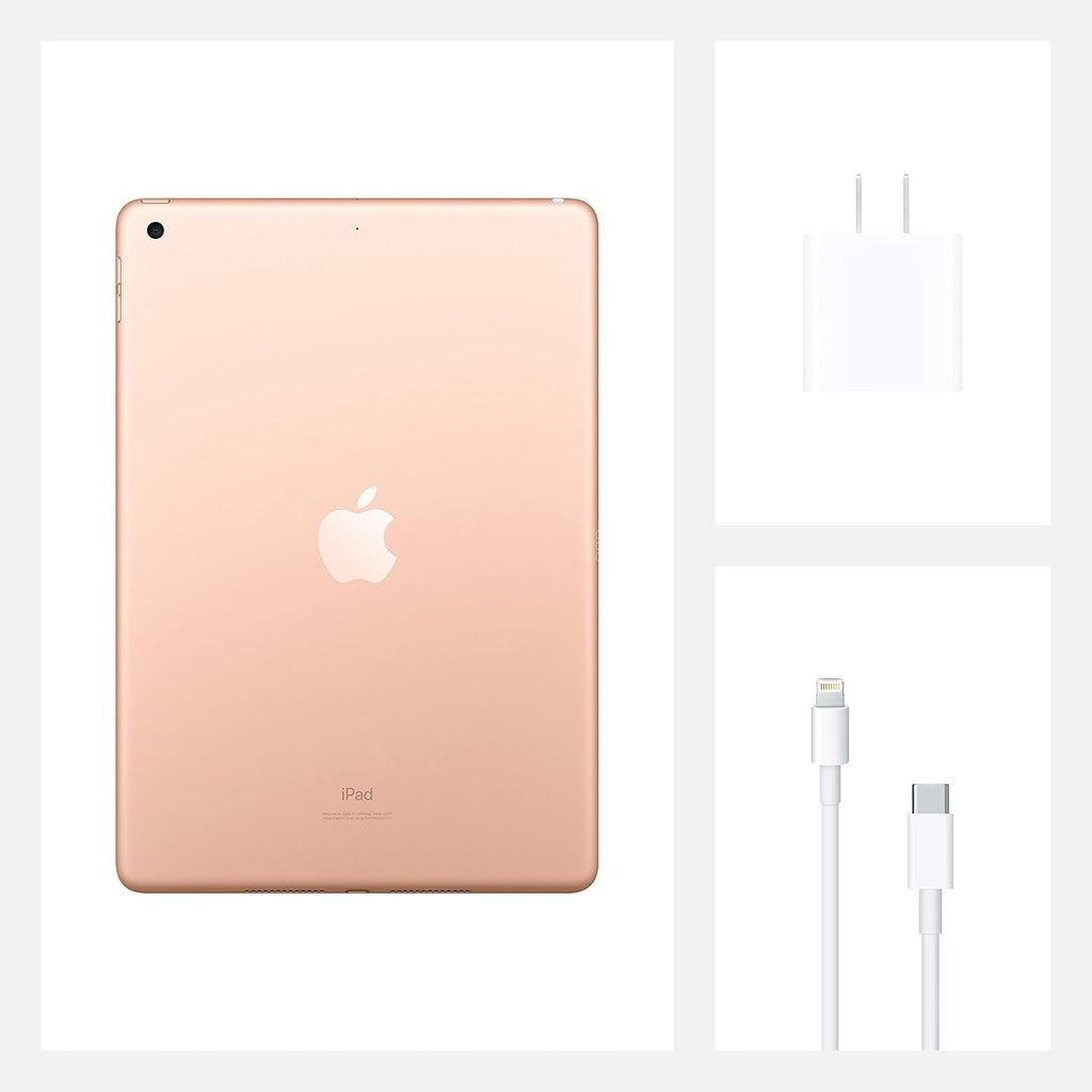 Apple iPad (10.2-inch, Wi-Fi, 32GB) - Gold (Latest Model, 8th Generation) (Renewed)