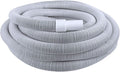 Poolmaster 50-Foot Commercial Grade In-Ground Swimming Pool Vacuum Hose with Leak-Proof Swivel Cuff, 1.5-Inch Heavy-Duty Spiral Wound Pool Cleaner Hose, UV & Chemical Resistant, Made in USA