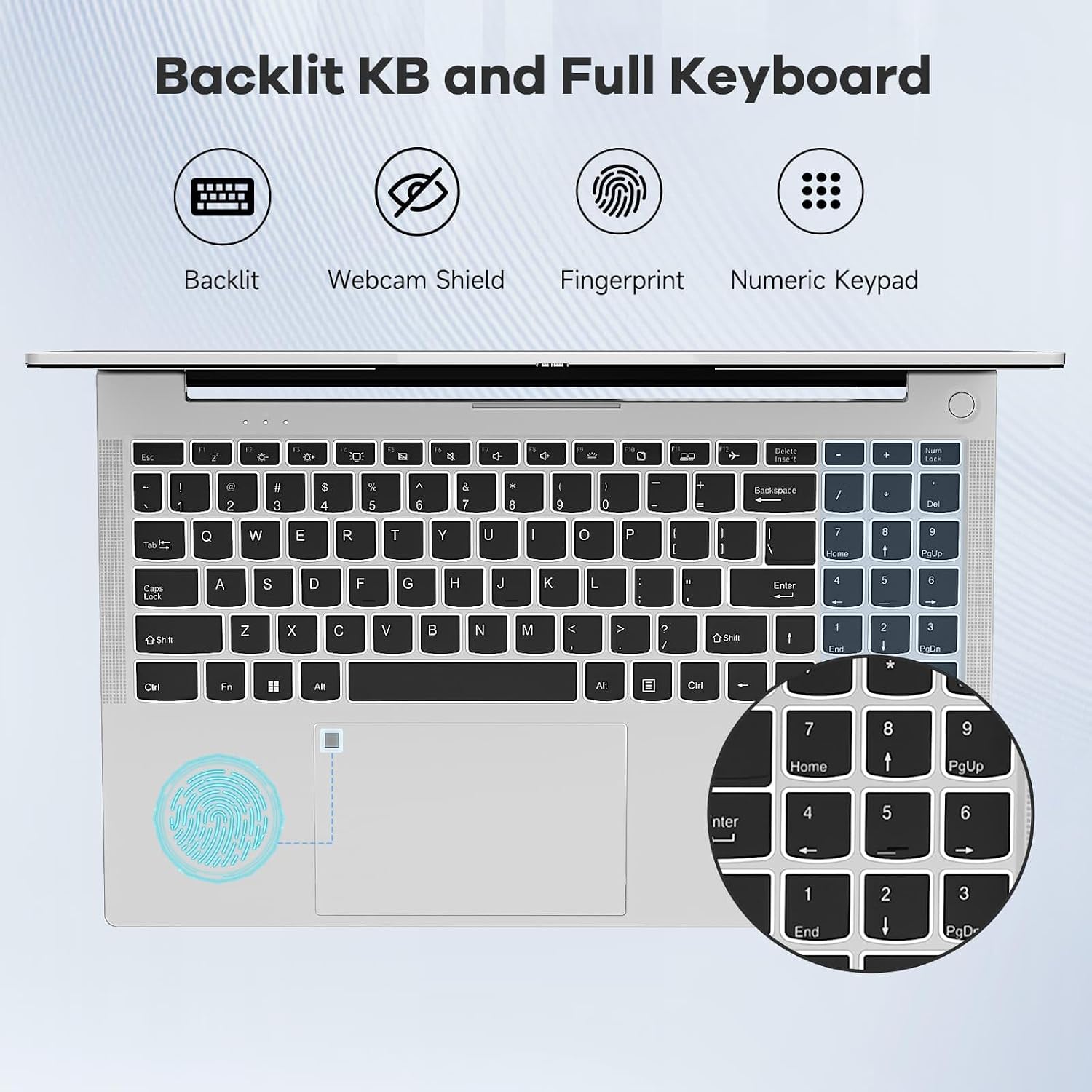 NIMO 15.6' IPS FHD-Gaming-Laptop, 6 Cores AMD Ryzen 5 6600H 32GB DDR5 RAM 1TB SSD (Beat i7-1165G7, Up to 4.5GHz) AMD Radeon 660M GPU-Computer with 100W GaN Type-C Backlit Keyboard Fingerprint Win 11