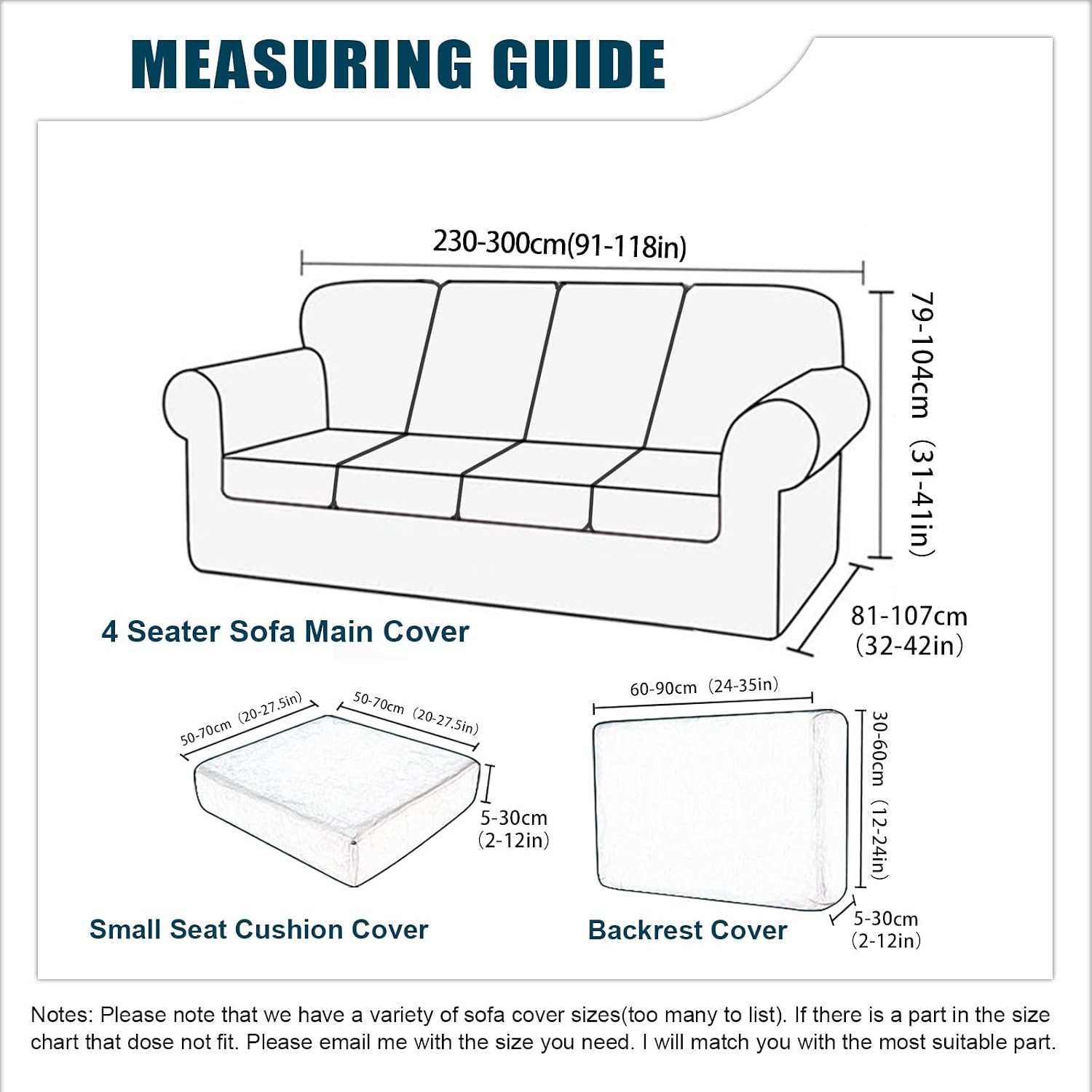 Couch Cover Velvet, Stretch Sofa Covers for Separate Main Cover/Backrests and Seat Cushions Couch Cover, for Living Room Furniture Slipcovers (Dark Green,Small Seat 9 Piece)