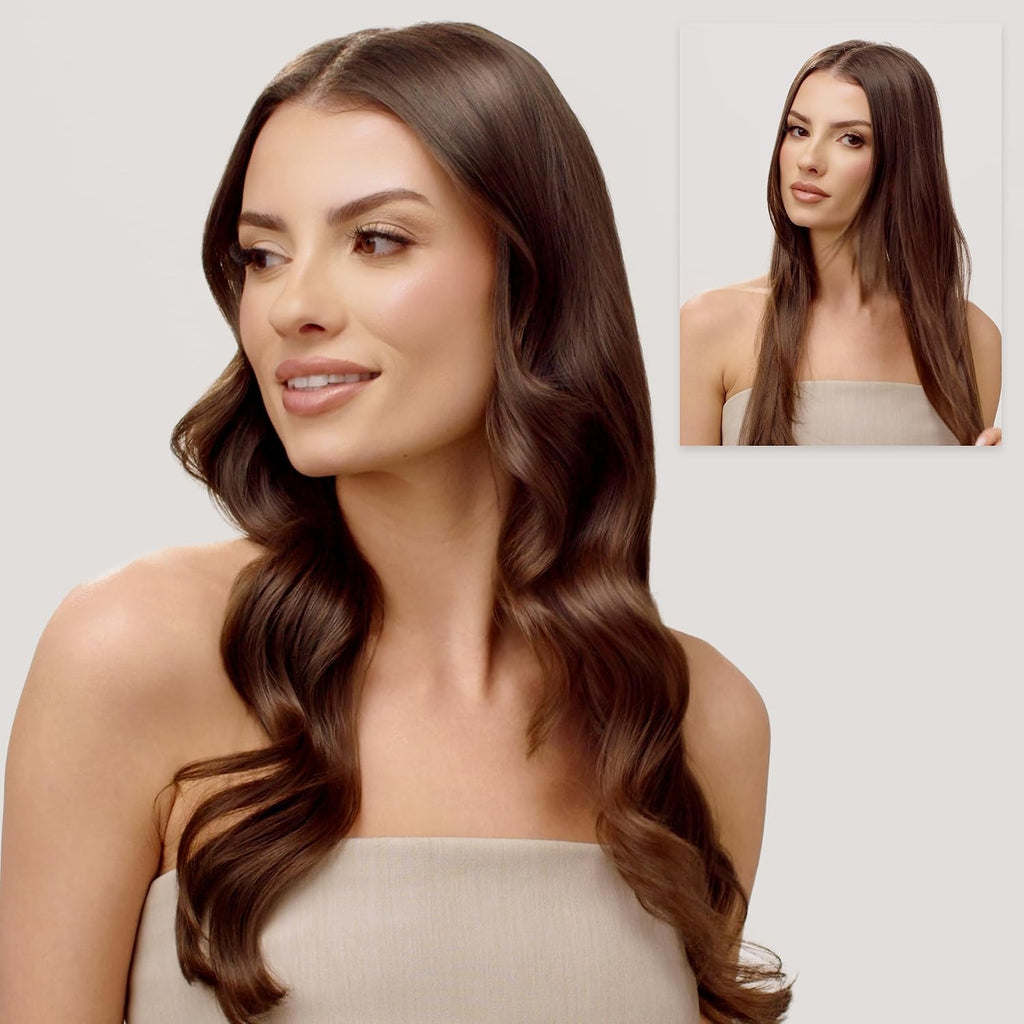 SUTRA Ultra Violet Flat Iron - 1' Infrared & Blue Light Ceramic Flat Iron with Ionic Technology, Digital Temp Control to 450°F, Floating Plates, Dual Voltage, Auto Shut Off, Smooth Styling