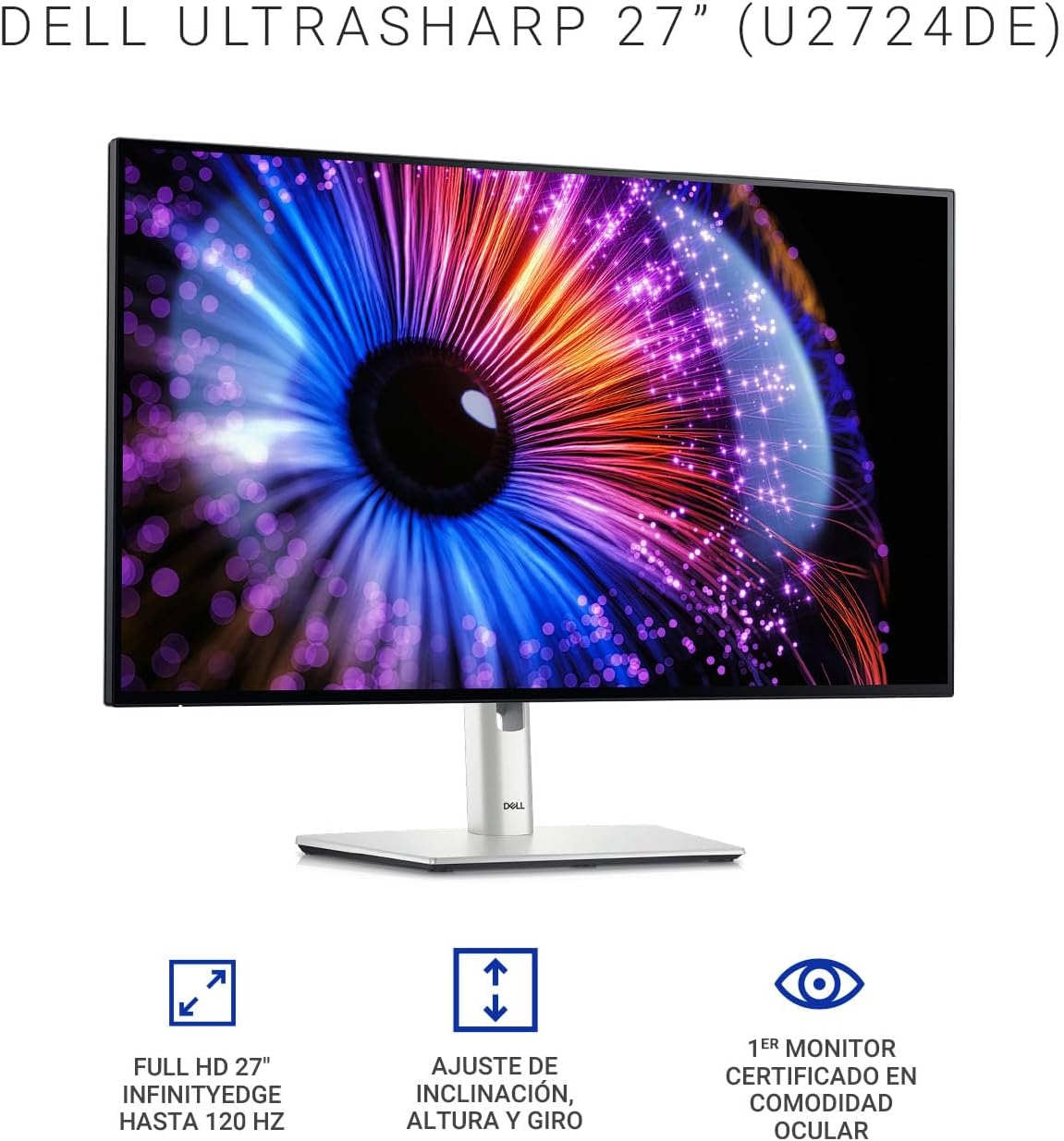 Dell UltraSharp U2724DE 27' Class WQHD LED Monitor - 16:9