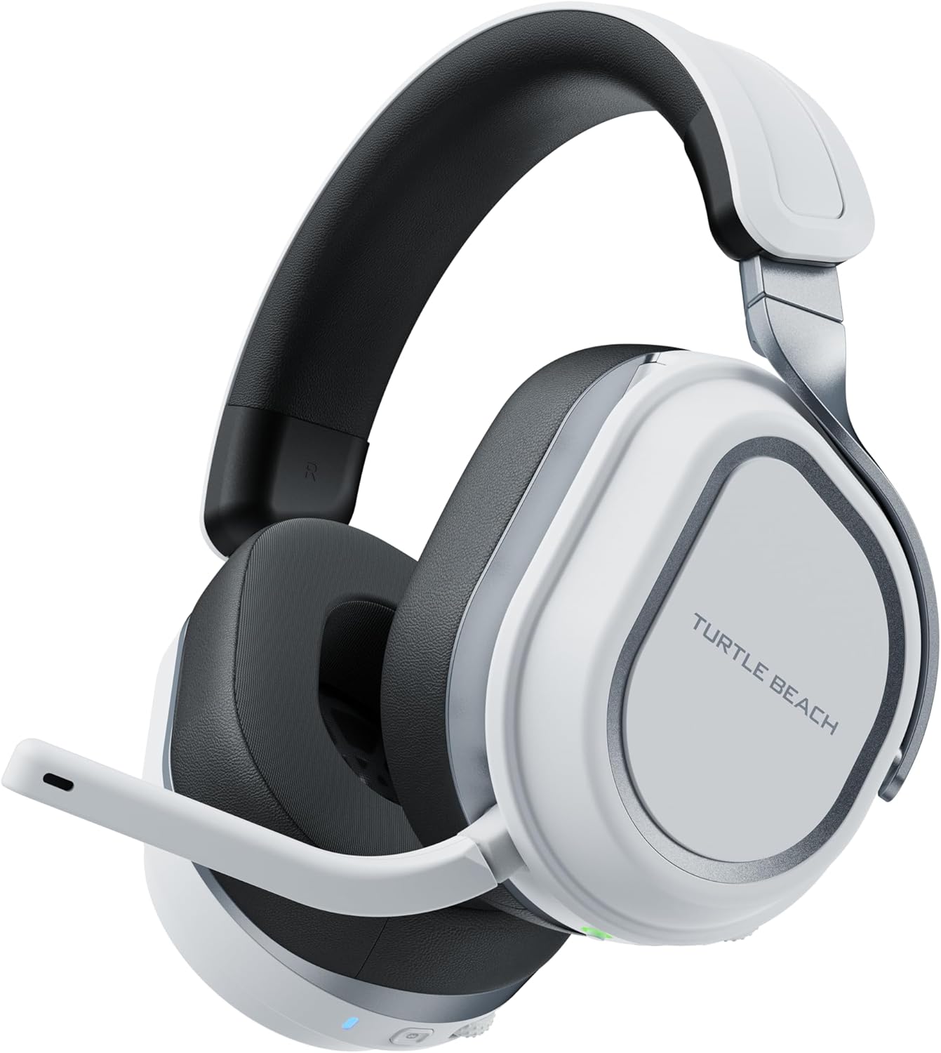 Turtle Beach Stealth 700 Gen 3 Wireless Multiplatform Amplified Gaming Headset for PS5, PS4, PC, Mobile – 60mm Drivers, AI Noise-Cancelling Mic, Bluetooth, 80-Hr Battery – White (Renewed)