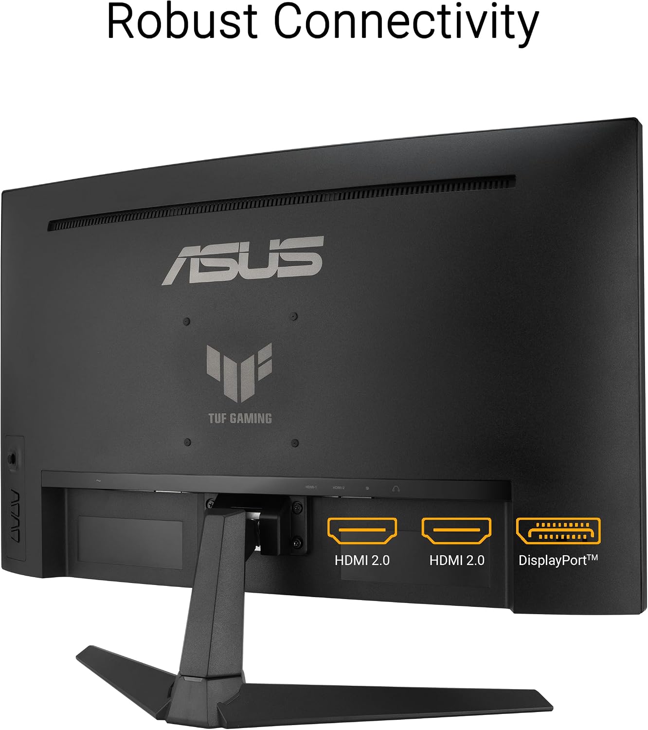 ASUS TUF Gaming 27' 1080P Curved Monitor (VG27VQM1B) – Full HD, 1500R, 280Hz, 1ms, Extreme Low Motion Blur, FreeSync Premium, Shadow Boost, Eye Care, 90% DCI-P3 (Renewed)