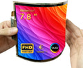 wisecoco 7.8 inch Flexible Display Curved Bendable Screen FHD 1440 * 1920 AMOLED Display with HDMI Driver Board OLED Monitor Without Enclosure Kit for DIY Prototype Demo