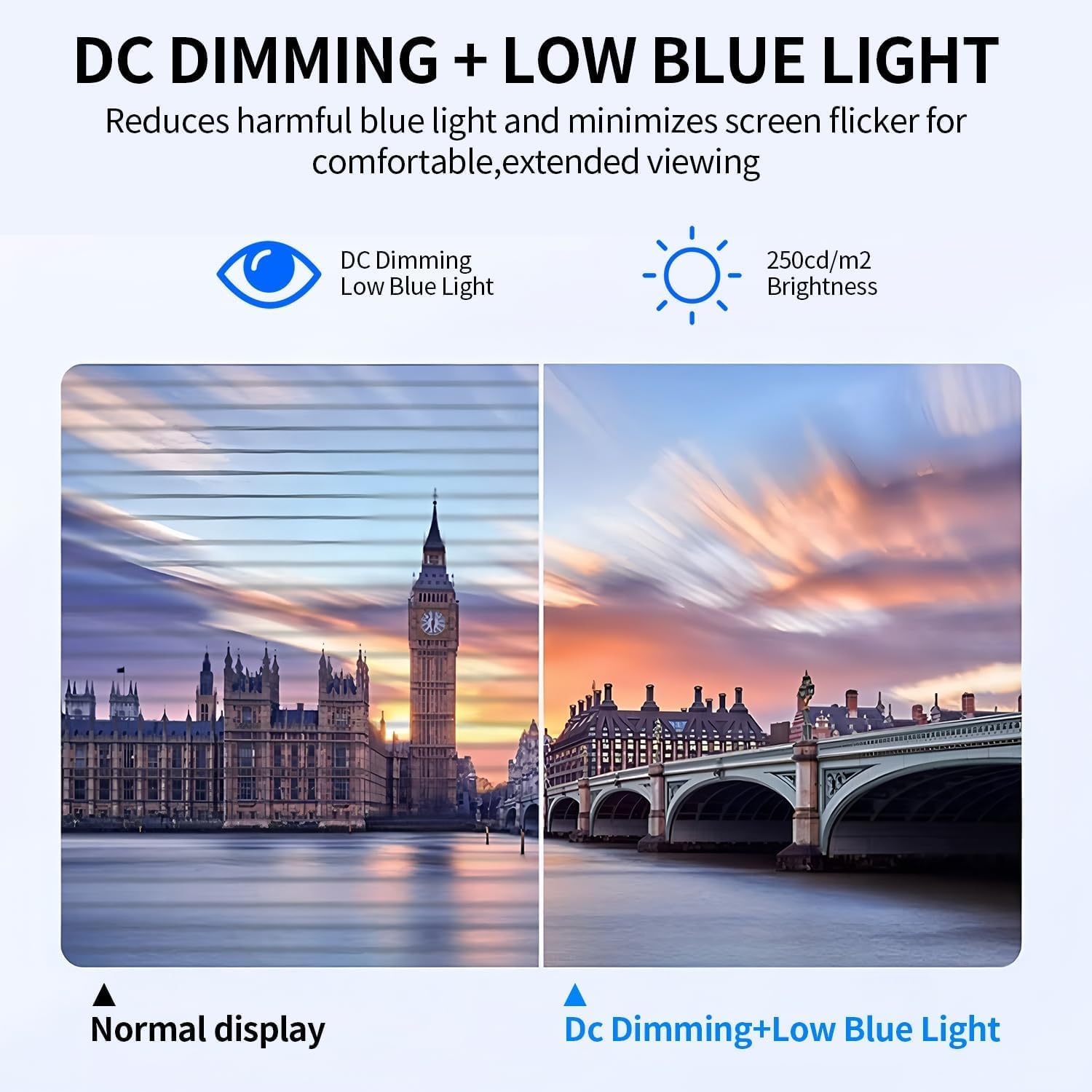 ZZA Computer Monitor 32 Inch Gaming Monitor 4K UHD (3840×2160p) Ultra-Clear IPS Screen, 100% sRGB, HDR10, 178° Viewing Angle, Display Port/HDMI, Compatible with Wall mounting 75 * 75MM
