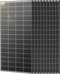 Renogy Solar Panels 3200 Watt, 10PCS 320W Solar Panel, N-Type 18BB Monocrystalline On/Off Grid, 25% Cell Efficiency IP68 Weatherproof Solar Module for 12/24 Volts PV System Homes Rooftop Farm Garden
