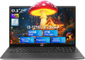 NIMO 17.3' IPS FHD-Business-Laptop, Intel 6 Core i3-1215U 32GB RAM 2TB SSD (Beat i5-1135G7 Up to 4.4GHz) Computer with 65W Type C Fingerprint Backlit Keyboard Wi-Fi 6 Numpad Win 11