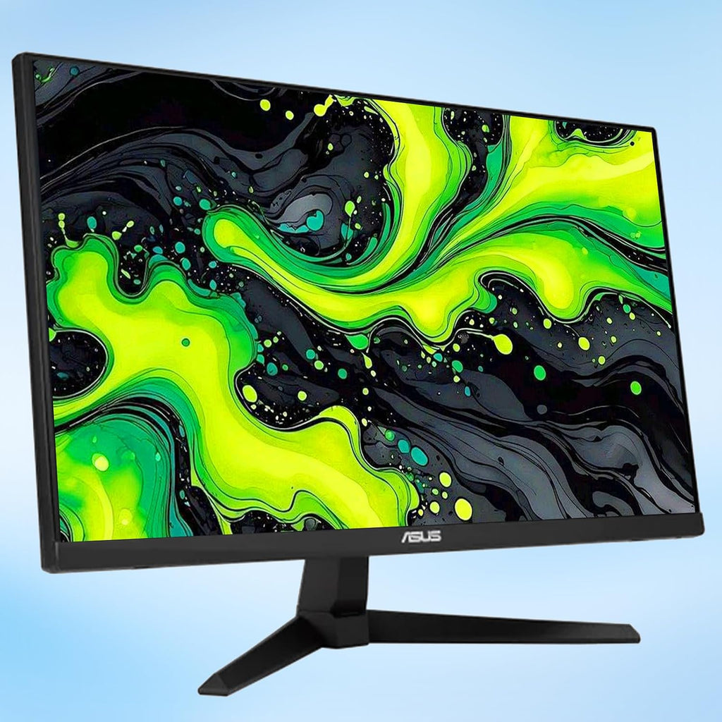 ASUS 27' Gaming Monitor, Full HD Fast IPS Panel, 240Hz Refresh Rate, 0.3ms Response Time, G-SYNC Compatible, AMD FreeSync Premium, ELMB SYNC, 99% sRGB, Built-in Speakers, DisplayPort & HDMI - Black