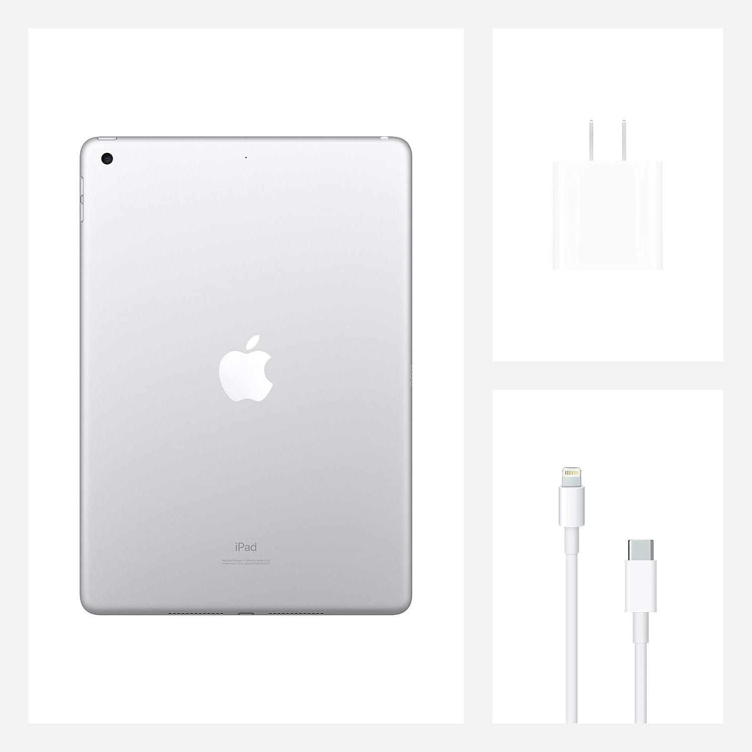 Apple 2020 iPad 10.2-inch, WiFi, 32GB - Silver (Renewed Premium)