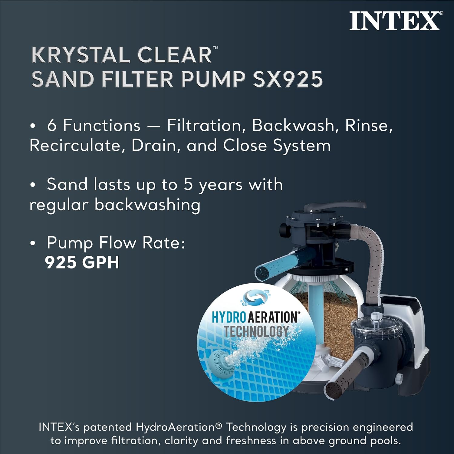 Intex Ultra XTR Frame 14' x 42' Round Above Ground Outdoor Swimming Pool Set with Sand Filter Pump, Ladder, Ground Cloth, and Pool Cover