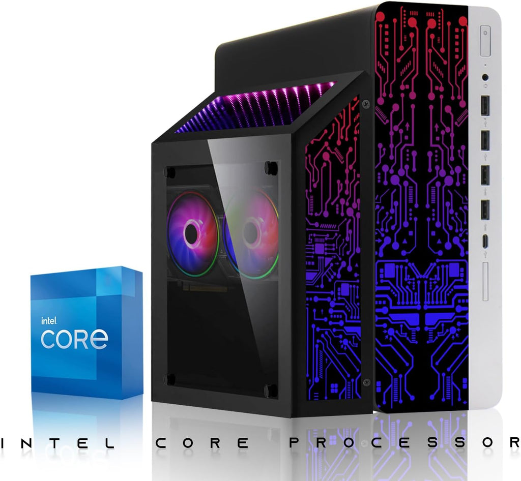 HP G3 Gaming Desktop PC Bundle with Core i7 32GB RAM 1TB SSD 32 inch Curved Monitor RTX 1660s Graphics RGB Keyboard with AI-Enabled Copilot Key Mouse Headphones Webcam Windows 11 (Renewed)