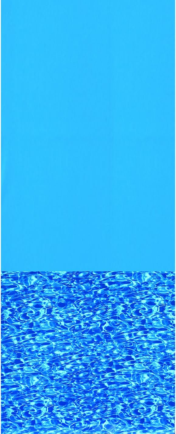 Swimline 30-Feet Round Swirl Bottom Overlap Liner Standard Gauge