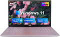 NIMO 15.6 FHD Student Laptop, Intel Pentium Quad-Core N100(Beat to i3-1115G4, Up to 3.4GHz), 8GB RAM, 128GB SSD, 2 Years Warranty, Type-C 65W Adapter, Backlit Keyboard, Fingerprint, Win 11, Rose Gold