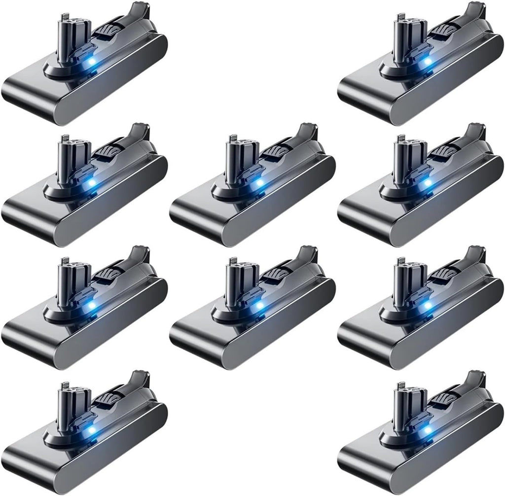 Compatible for Dyson V11 Screw Type Replacement Battery 25.2V 7000mAh SV15 Vacuum Cleaner Battery for V11 Series Rechargeable Battery(10Pack 7000mAh)