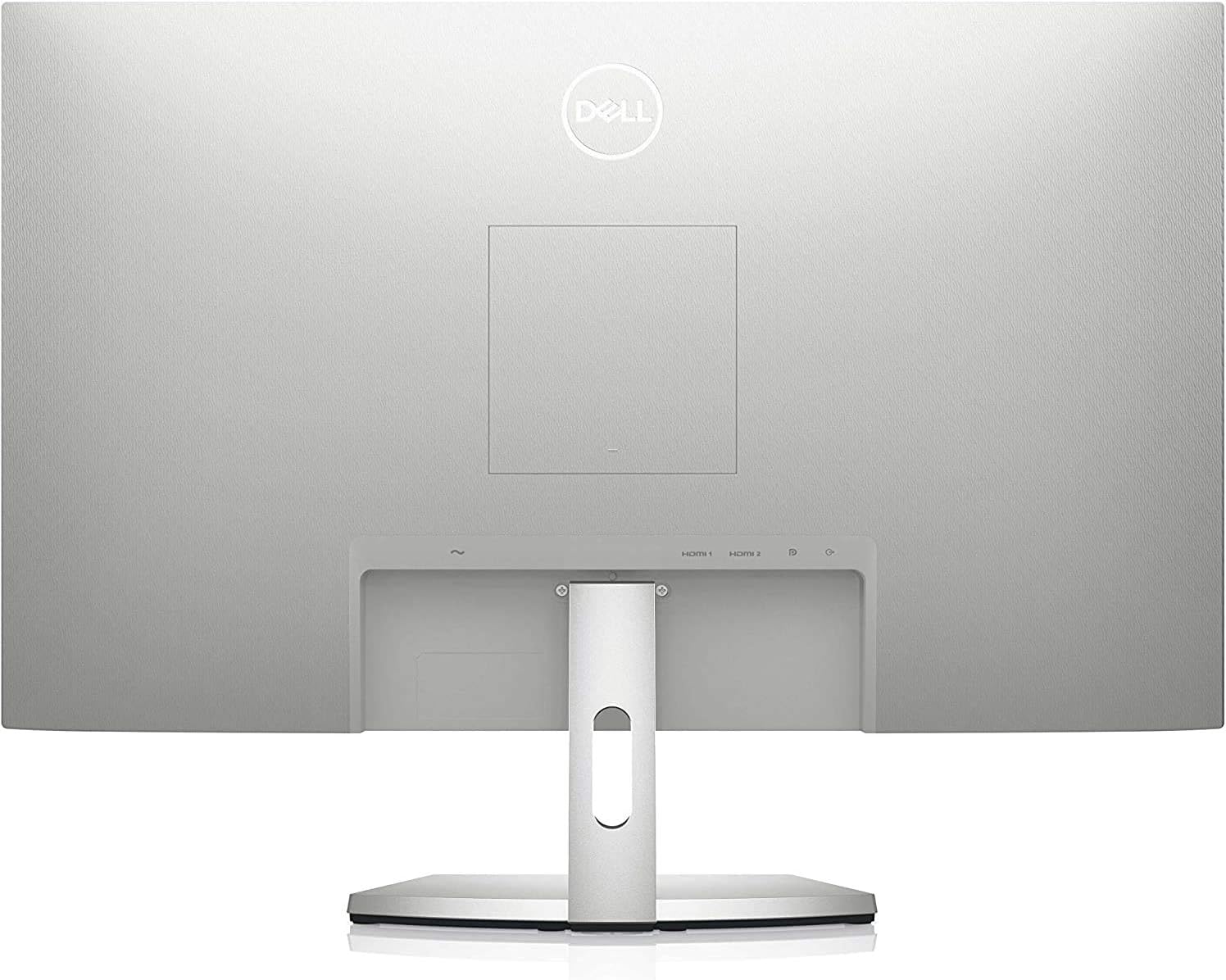 Dell 27-inch QHD 1440p (2560 x 1440) IPS Ultra-Thin Bezel Monitor, 75Hz Refresh Rate, ADM FreeSync, HDMI, DisplayPorts, Built in Speakers, VESA Certified, Sliver