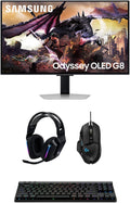 Samsung 32DG8 32' Odyssey G80SD 4k UHD Smart Gaming Monitor with G733 Headset, G515 Keyboard, and G502 Mouse (2024)