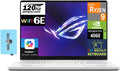 ASUS ROG Zephyrus G14 14.0' OLED Gaming Laptop (Ryzen 9 8945HS, RTX 4060, 16GB RAM, 1TB SSD, RGB Backlit Keyboard, WiFi 6E, Micro SD, Win11H) W/Dockztorm